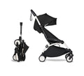 Stokke YOYO Newborn Stroller Color Pack, Canopy and Seat Pad, Black, From Birth