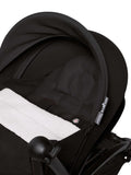 Stokke YOYO Newborn Stroller Color Pack, Canopy and Seat Pad, Black, From Birth