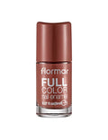 Flormar Full Color Nail Polish Liquid Shiny Brown FC76