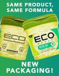 Eco Style Olive Oil Styling Gel Lightweight Flake-Free Hold 236 ml