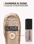 Flormar Shimmer & Shine Liquid Eye Shadow Shimmer Cashmere Gold 01
