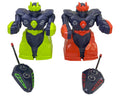 Jly Toys Fighting Robot Set, Two Battling Robots with Light and Sound Effects