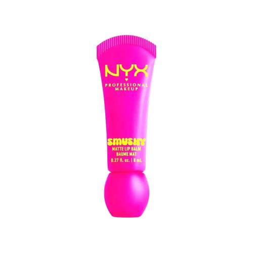 NYX Smushy Matte Lip Balm Soft Matte Lip Color Mochi Rice Powder Sugar Ceramides Shade 12 Selsippen