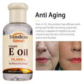 Sunshine Naturals Vitamin E Skin Care Oil 70,000 IU Moisturizing Formula 75 ml