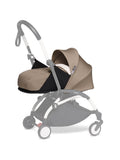 Stokke YOYO Newborn Color Pack Stroller Set, Canopy and Seat Pad, Taupe, From Birth