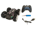 Zhong Jun Toys 2.4G Gesture-Controlled RC Stunt Car with Flashing Lights, 360 Spins and Flips