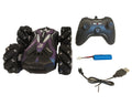 Zhong Jun Toys 2.4G Gesture-Controlled RC Stunt Car with Flashing Lights, 360 Spins and Flips