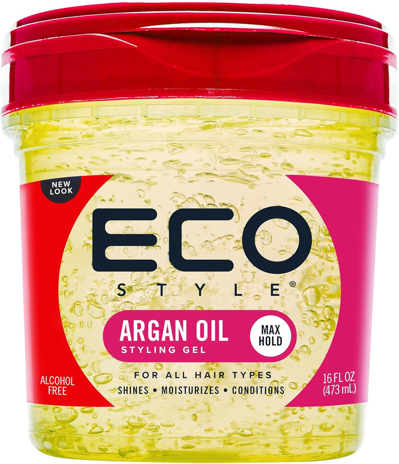 Eco Style Moroccan Argan Oil Styling Gel Cream Formula 473 ml