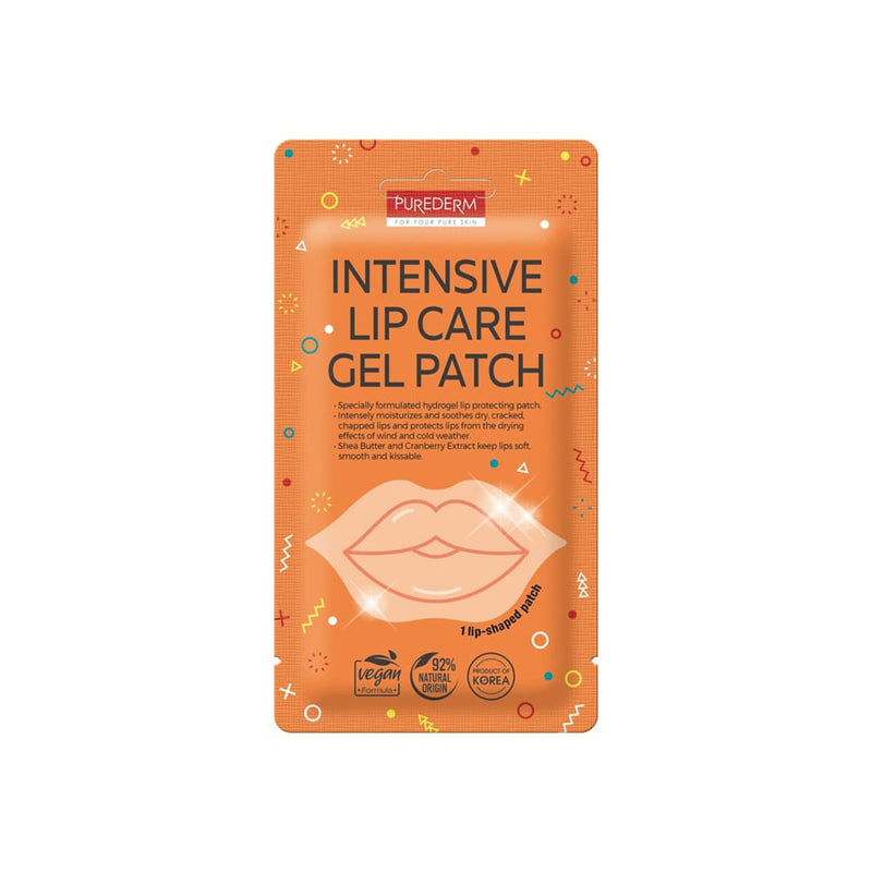 PUREDERM Intensive Lip Care Gel Patch with Shea Butter and Vitamin E, 5 g