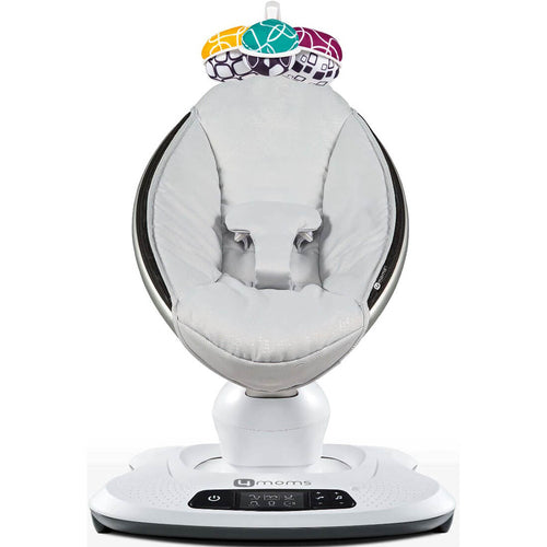 4moms Mamaroo 4.0 Multi-Motion Baby Swing Classic Grey Bluetooth