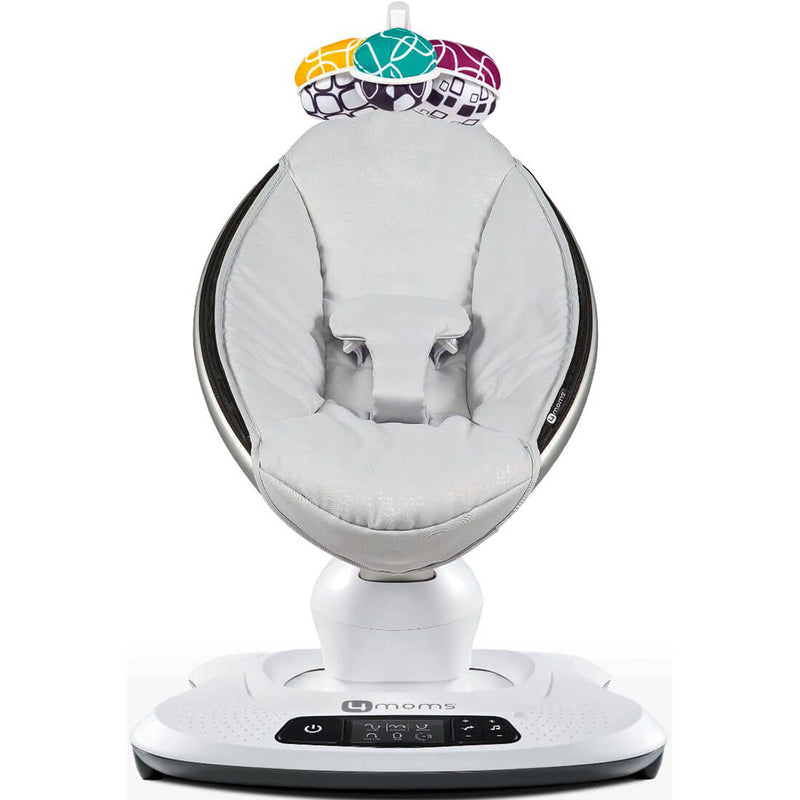 4moms Mamaroo 4.0 Multi-Motion Baby Swing Classic Grey Bluetooth