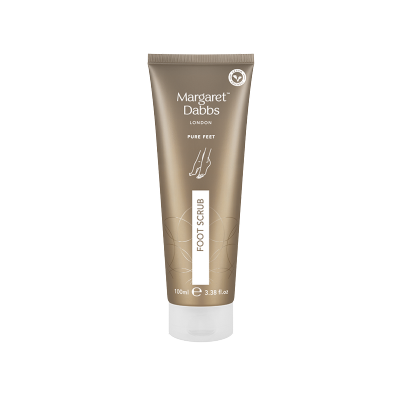 Margaret Dabbs London Pure Natural Foot Scrub Creamy Bergamot Exfoliant 100ml