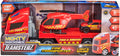 Teamsterz Mighty Machines Fire Helicopter Toy Set with Lights and Sounds, 3 Vehicles