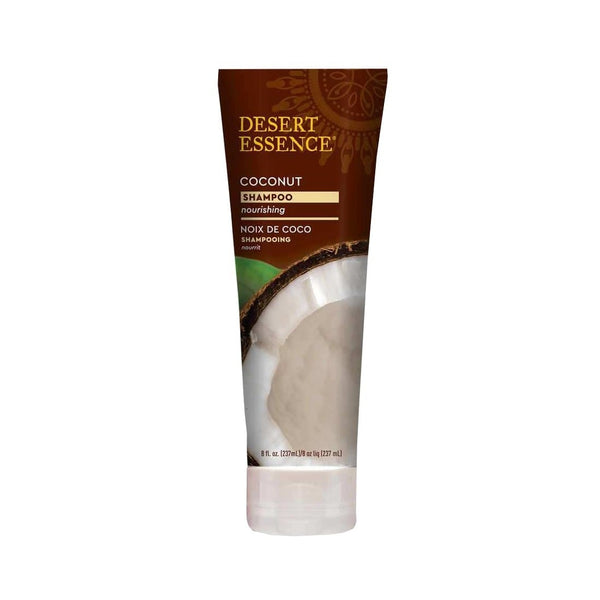 Desert Essence Coconut Shampoo Botanical Cleansers Dry Hair Coconut Scent 8 oz