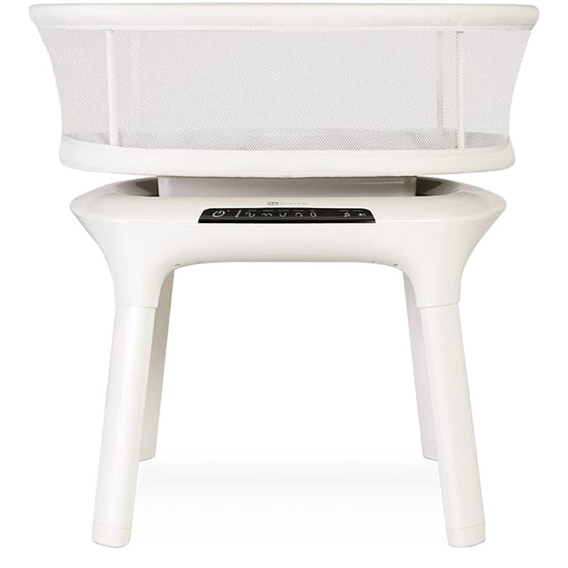 4moms MamaRoo Smart Sleep Bassinet Birch, Bluetooth, Adjustable Height