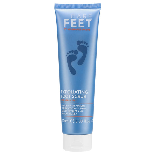 Bare Feet Exfoliating Foot Scrub with Coconut Shell & Apricot Stone, Green Tea & Lime, 100 ml