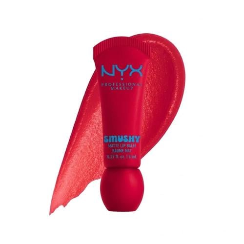 NYX Smooth Matte Lip Balm Mochi Rice Powder Sugar Ceramides Apple Red 10 Sassy Stuff