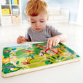 Hape Jungle Maze Wooden Magnetic Maze Toy with Jungle Animals