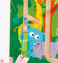 Hape Jungle Maze Wooden Magnetic Maze Toy with Jungle Animals