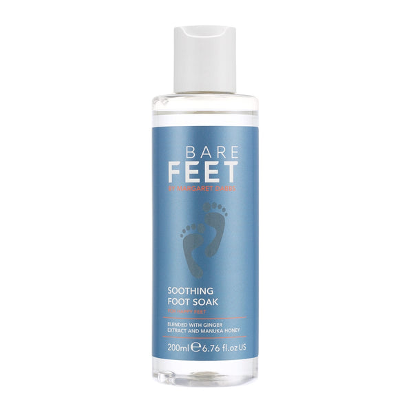 Bare Feet Soothing Foot Soak with Ginger and Manuka Honey, Green Tea & Lime, 200 ml