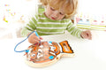 Hape Go-Fish-Go Magnetic Wooden Maze Puzzle Toy for Toddlers