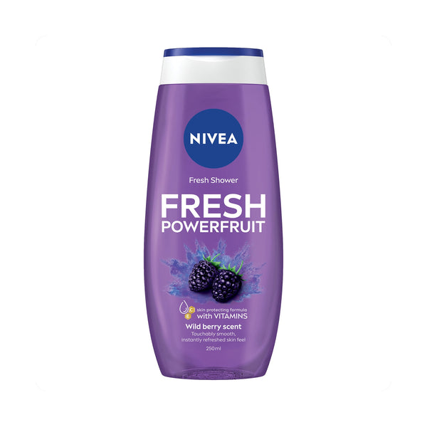 Nivea Powerfruit Shower Gel Fresh Moisture Acai Berry 250 ml