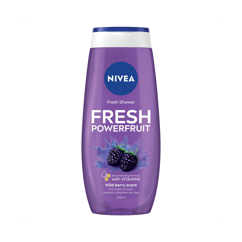 Nivea Powerfruit Shower Gel Fresh Moisture Acai Berry 250 ml