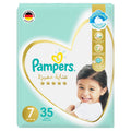 Pampers Premium Care Taped Baby Diapers Size 7 18+ kg Mega Pack 35 Count