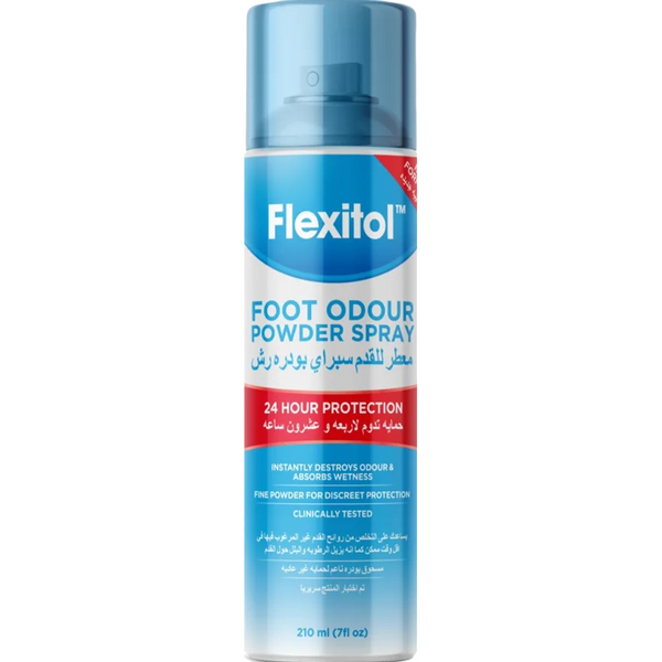 Flexitol Foot Odour Powder Spray Freshness Formula