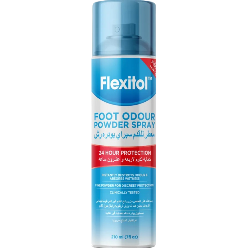 Flexitol Foot Odour Powder Spray Freshness Formula