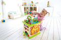Hape Country Critters Play Cube Wooden Activity Center for Toddlers 12M+