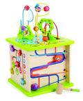 Hape Country Critters Play Cube Wooden Activity Center for Toddlers 12M+