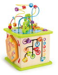 Hape Country Critters Play Cube Wooden Activity Center for Toddlers 12M+
