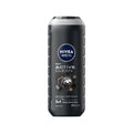 NIVEA Active Clean Shower Gel 3-in-1 Charcoal Body Face Hair Cleanser 500 ml