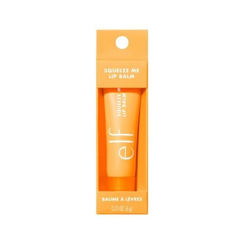 e.l.f. Squeeze Me Peach Lip Balm Sheer Tint Shea Butter Hyaluronic Acid 6g