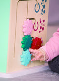 Hape Momo Wooden Multi-Activity Cube Bead Maze Shape Sorter 12M+ Multicolor