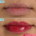 Revolution Kiss Drip Water Lip Tint Glossy Strawberry Drizzle with Hyaluronic Acid