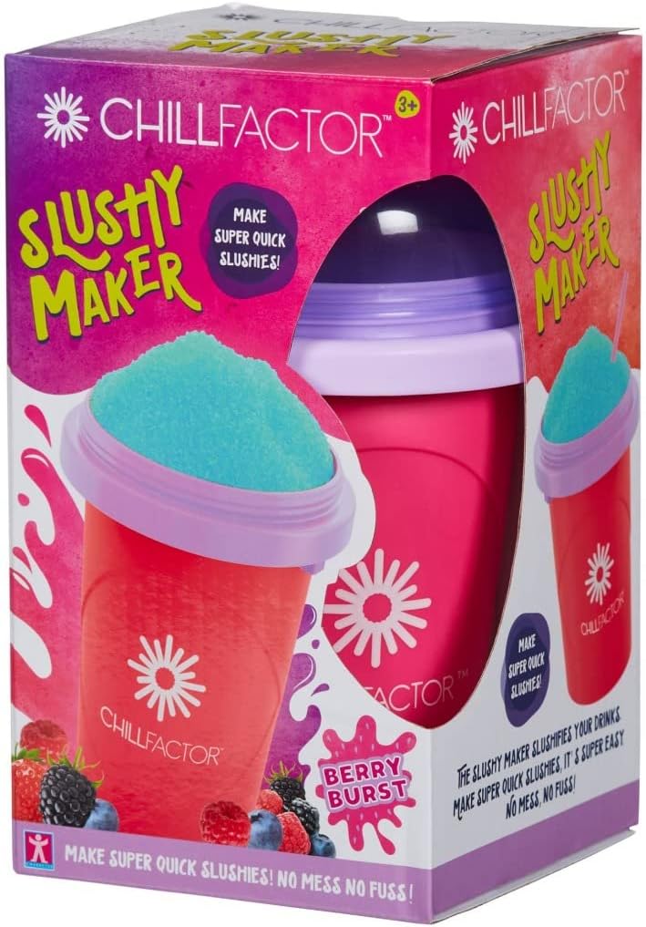 Chillfactor Slushy Maker Rapid Freeze Technology Berry Burst Pink