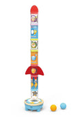 Hape Rocket Ball Air Stacker Interactive Air-Powered Stacking Toy with 7 Tubes, 24 Months+