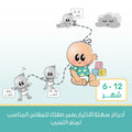 Gamar Training Pants Pull-Up Disposable Diapers Size 4, 6-12 Months, 22 Pants