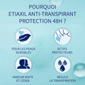 Etiaxil 48H Antiperspirant Deodorant Stick Alcohol-Free Sensitive Skin 40 ml