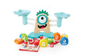 Hape Monster Math Scale Educational Balance Toy for Weight Measurement and Arithmetic, Ages 3+