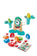 Hape Monster Math Scale Educational Balance Toy for Weight Measurement and Arithmetic, Ages 3+