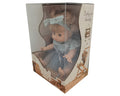 Qisen Charming Baby Doll with Dress and Headband, Soft Huggable Body, 1 Pc