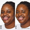 Revolution Superdewy Cushion Foundation Dewy Finish Peptides Dark Neutral Warm