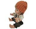 Qisen Adorable Baby Doll Soft Huggable Body with Cozy Hat, 1 Piece