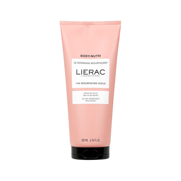 Lierac Nutri Body Resurfacing Scrub Granita Texture Almond Shell Brown Sugar 200 mL