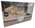 Qisen 37.5 cm Baby Doll with Skirt and Bibs, 1 Piece
