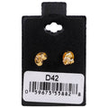 Ear Sense Surgical Earrings 2 mm D42 Hypoallergenic Surgical Steel 1 Pair