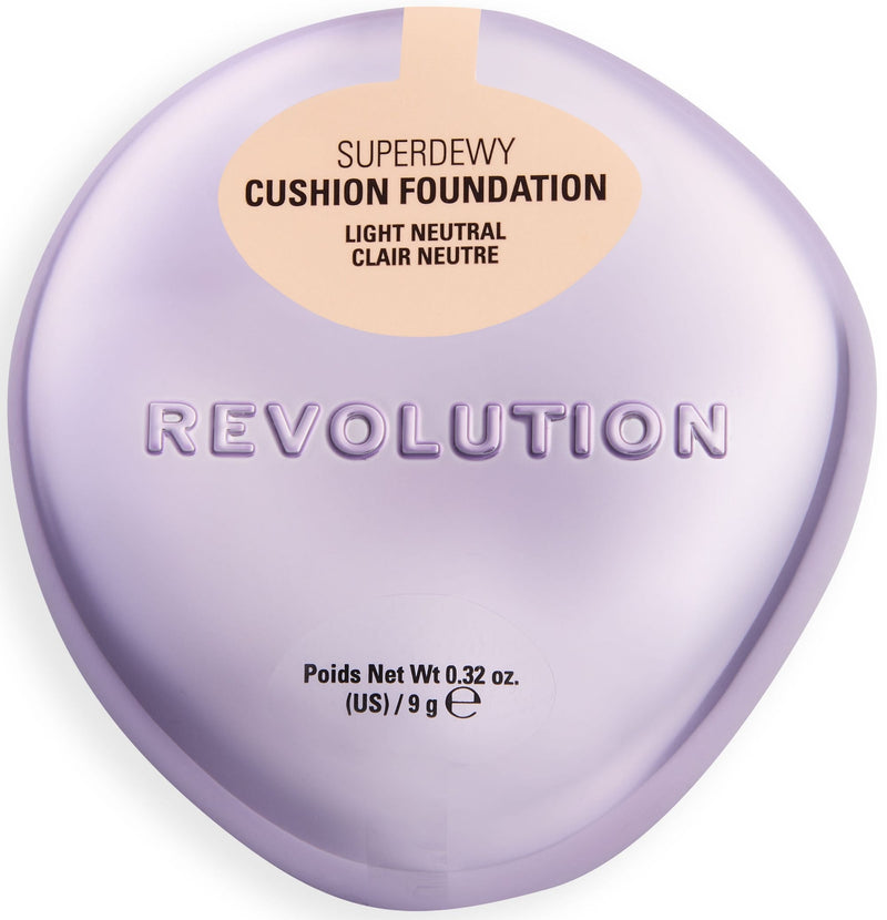 Revolution Superdewy Cushion Foundation Dewy Peptide Formula Light Neutral